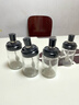 拜杰调料盒调料瓶调味罐4只装250ml加厚玻璃带勺盐罐料罐一体式调味瓶 实拍图