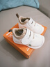 基诺浦（ginoble）儿童步前鞋2025年秋季婴幼儿机能鞋男女宝宝鞋子GB2457低语白 实拍图