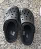 卡骆驰（CROCS）贝雅克骆格保暖拖鞋|205969 黑色-060 41/42(260mm)  实拍图