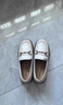 百丽2025新款马衔扣乐福女百搭单鞋Z3B1DAA5 米白 40 实拍图