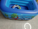 曼比鱼 儿童游泳池环保宝宝游泳池桶婴儿游泳池家用儿童充气游泳池浴盆 三层130cm豪华套餐 实拍图