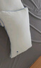  不怕头油大白枕 A类抗菌纤维柔软颈椎枕家用枕头枕芯 低枕 一对 实拍图