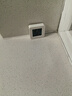 家用电子温湿度计 室内干湿家用温湿度显示器迷你便携高精度壁挂式静音 白色精致款-1个 实拍图