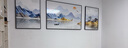诗六艺家饰客厅装饰画北欧现代简约沙发背景墙挂画三联画大气轻奢壁画晶瓷画 背靠金山（铝合金外框） 晶瓷画左右60*80+中间120*80亮面 实拍图