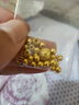 金小貅转运珠黄金串珠配件999足金金珠硬金古法配珠光面隔珠圆形散珠 2g,4mm古法-10颗【重版】 实拍图
