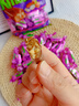 食京欢俄罗斯风味紫皮糖散装批发喜糖夹心巧克力酥脆糖果圣诞节零食2斤 实拍图