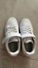 特步（XTEP）儿童童鞋空军一号经典四季百搭板鞋 新白色 35 实拍图