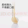 世喜婴儿牙刷0-1-2岁乳牙刷宝宝口腔清洁器小月龄硅胶刷毛 实拍图