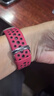 华为原装氟橡胶手表表带WATCH GT6 GT5Pro/WATCH4 GT4Pro/WATCH3 GT3 2Pro/Runner/Buds男女款腕带 活力运动氟橡胶-22mm接口-男款-活力红 实拍图