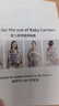 圣菲小象婴儿背带腰凳宝宝遛娃抱娃神器前后两用轻便式多功能四季通用 灰色印花腰凳-【15种背法】 实拍图
