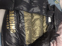 与狼共舞【超重磅高充绒】黑金连帽羽绒服男可拆卸2025冬季保暖外套7056 黑色001 XL (180) 含绒量:273G 实拍图