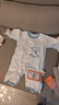 贝瑞加（Babyprints）婴儿连体衣2件装宝宝夏季长袖爬服纯棉哈衣新生儿家居内衣 蓝66 实拍图