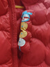巴拉巴拉童装婴儿连体衣轻薄羽绒服宝宝衣服2025冬装抱衣爬服男童女童萌趣 红色糖葫芦-白鸭绒 100 cm-充绒量53g 实拍图