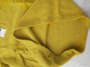 探拓（TECTOP）抓绒衣 户外加厚保暖男抓绒衣纯色立领半开衫柔软舒适抓绒衣 MZRY033 男款姜黄色 XL 实拍图