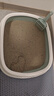 疯狂的主人猫砂盆半封闭式猫厕防外溅幼猫成猫猫屎盆猫沙盆带猫砂铲 实拍图