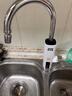 奥克斯（AUX）电热水龙头热水器加热水龙头快速热水变频恒温厨房下进水 【变频恒温】雪山白+漏保插头+万向喷头 实拍图
