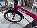 大行（DAHON）折叠自行车20英寸铝合金轻便6速通勤单车冠特 KBA061红色 实拍图