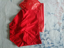 蝶安芬红色内裤女2024年夏季新款纯棉裆本命年新婚大码三角裤短裤 7A抑菌好运红-女款中高腰 2条 XL （110-124斤） 实拍图