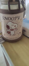 史努比（SNOOPY）双盖儿童保温杯吸管直饮两用水杯316不锈钢学生杯子520ML大容量咖 实拍图