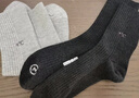 蕉内（Bananain）热皮7系情侣男女士袜子羊毛保暖7A抗菌防臭吸汗透气长筒秋冬季3双 【女士|中暖】黑灰+摩卡棕+烟雪灰 3双 均码 实拍图