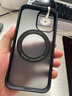 图拉斯支点壳O1S【销量霸榜丨相机按键全包】 适用苹果17promax手机壳iphone16pro磁吸15防摔透明磨砂air 【磨砂黑】 iPhone17（相机按键全包） 实拍图