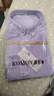 罗蒙（ROMON）纯棉牛津纺长袖衬衫男士休闲纯色上衣春秋款中青年商务修身衬衣男 浅紫 41 实拍图