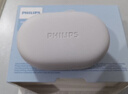 飞利浦（PHILIPS）真无线耳机 TAT1209豆式入耳蓝牙耳机运动耳机游戏耳机回音降噪智能配对苹果华为手机 初雪白 实拍图