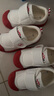 牧童幼儿园鞋春秋款室内鞋男童防撞学步鞋女宝宝小白鞋 英伦红1 26 实拍图