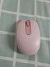 罗技（Logitech）M196 无线蓝牙鼠标 办公鼠标 笔记本商务办公家用 小巧便携 对称手型 玫瑰粉 实拍图