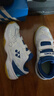 YONEX尤尼克斯羽毛球鞋yy基础款舒适亲子款青少年SHB101JRCR白/蓝36码 实拍图