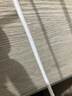 毕亚兹 超六类网线 1米白色细线款CAT6A 10Gbps万兆成品跳线 电脑/宽带/路由器/光猫连接线缆 实拍图