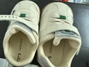 泰兰尼斯秋冬季婴儿学步鞋网布加绒防踢防滑面包鞋1-3岁男女宝宝机能童鞋 白绿 秋季网布 22 鞋内长14.5cm适合脚长13.5 实拍图