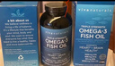 Viva Naturals花少同款美国进口高纯度rTG深海鱼油天然omega3欧米伽3软胶囊60粒 实拍图