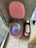阪上智能马桶一体式彩色电动坐便器鸡蛋形家用全自动无水压限制 旗舰版G2【粉红色】无水压限制 下单备注坑距250/300/350/ 400mm 实拍图