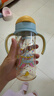 贝亲（Pigeon）自然成长翻盖直饮吸管 大童奶瓶330ml 经典款 18月+  AA278 实拍图