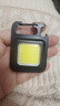 LED钥匙扣灯多功能可充电户外磁吸工作灯迷你纽扣灯强光小手电筒 至尊款爆亮带磁吸 实拍图