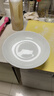 瓷侠客盘子菜盘家用白色骨瓷餐具碟子陶瓷餐盘套装骨碟饺子盘深盘饭盘 8英寸常用菜盘（10个装） 20.6cm 实拍图