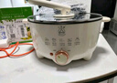 三角牌电火锅电煮锅家用多功能锅宿舍用锅蒸煮炒锅小电锅一体1-2-3-4-6人上蒸下煮可炒菜泡面锅电热锅 5L 【27CM锅口丨1300W大功率】 实拍图