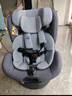 虎贝尔（HBR）E360婴儿童安全座椅汽车0-12岁宝宝车载i-Size棋盘格灰智能通风款 实拍图