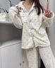 南木熊睡衣女珊瑚绒套装女冬长袖长裤2025年新款家居服加绒加厚可爱保暖 彩色波点毛绒L【95-115斤】 实拍图