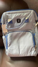 十月结晶妈咪包上班旅行双肩包多功能大容量母婴包时尚手提背包 影青灰30L 实拍图