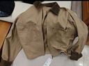 优衣库【狂欢价】女装休闲拉链短茄克/外套巴恩风翻领夹克 479208 32 深米色 L /160/88A 实拍图