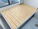 全实木榻榻米无床头床架子排骨架静音床架简约现代可定制任意尺寸 标准版高40CM包上楼包装颜色留言 1米宽1.9米长 实拍图