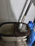 太太乐大号旋转拖把桶免手洗甩干脱水双驱动好神拖墩布甩水拖地吸水拖布 小风火轮【加强杆配5个拖头】 实拍图