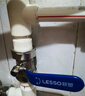 联塑（LESSO）PPR球阀 自来水水管连接阀门开关 6分白色热熔双活接球阀 dn25 实拍图