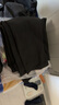真维斯（Jeanswest）无痕秋裤男士保暖打底裤男款保暖裤2025秋冬季新款加绒加厚休闲裤 黑色 纯色 L 实拍图