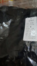 【纯棉耐磨】春秋季纯色休闲裤男士宽松大码直筒裤工装加绒工作裤 黑色 【夏薄款】 M 【适合100-120斤体重】 实拍图