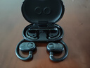 悦步者蓝牙耳机智能AI挂耳式不入耳2025新款旋转跑步运动办公通话降噪耳机骨传导开放式耳夹【焦恩俊同款 钢琴黑皮革纹仓通话降噪超长续航 实拍图