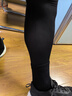 振德医用静脉曲张弹力袜 压力一级短筒露踝 静脉曲张袜 压力袜黑色 XL 实拍图