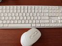爱国者（aigo）CK104 无线2.4G连接机械键盘鼠标套装 即插即用 多键无冲 真·机械轴体 奶油小方 红轴 实拍图